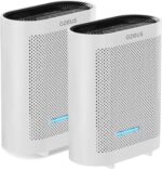 Purificador de aire AZEUS GL-FS32 paquete 2 piezas para cuartos grandes filtración multicapa alto CADR operación silenci