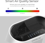 Purificador de aire AZEUS GL-FS32 paquete 2 piezas para cuartos grandes filtración multicapa alto CADR operación silenci