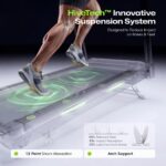 1ª caminadora inteligente para el hogar solo para maratonistas, cintas de correr silenciosas UREVO para el hogar con dob