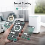Aire acondicionado portatil inteligente ZAFRO YAC-12CPD/PDRBpSG 16000 BTU doble manguera ahorro energia ultra silencioso