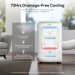 Aire acondicionado portatil inteligente ZAFRO YAC-12CPD/PDRBpSG 16000 BTU doble manguera ahorro energia ultra silencioso