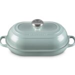 Horno para pan ovalado Le Creuset Signature 21302029717041 hierro fundido esmaltado 11.5 pulgadas color sal marina