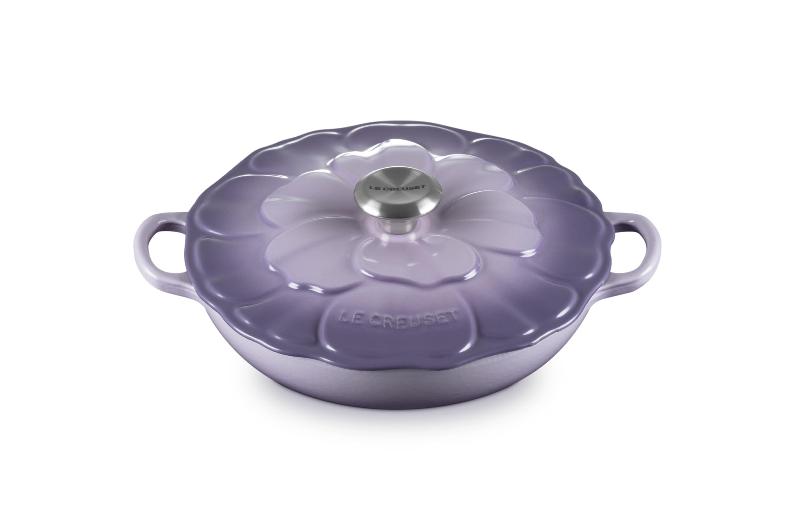 Version 1.0.0 Cacerola estofadora de pétalos Le Creuset 21964026511041 hierro fundido esmaltado 2.25 cuartos de galón color provenza c