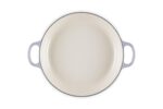 Cacerola estofadora de pétalos Le Creuset 21964026511041 hierro fundido esmaltado 2.25 cuartos de galón color provenza c