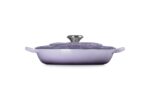 Cacerola estofadora de pétalos Le Creuset 21964026511041 hierro fundido esmaltado 2.25 cuartos de galón color provenza c