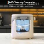 Compostera electrica para cocina MOVECOM ZCPHK_34A3L49XZq8Rcb 2.5 litros reciclador automatico de residuos de alimentos