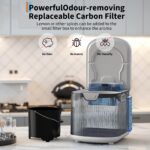 Compostera electrica para cocina MOVECOM ZCPHK_34A3L49XZq8Rcb 2.5 litros reciclador automatico de residuos de alimentos