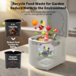 Compostera electrica para cocina MOVECOM ZCPHK_34A3L49XZq8Rcb 2.5 litros reciclador automatico de residuos de alimentos