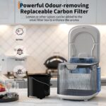 Compostera electrica para cocina MOVECOM ZCPHK_34A3L49XZq8Rcb 2.5 litros reciclador automatico de residuos de alimentos