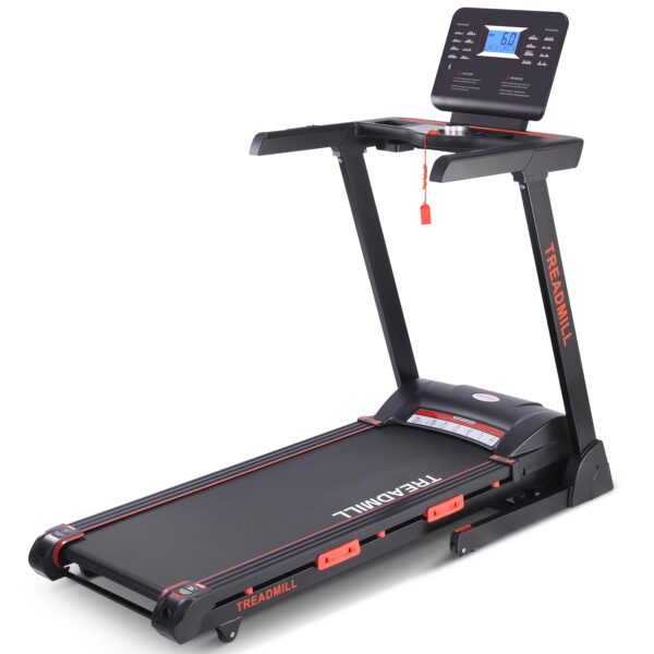 Caminadora plegable CuisinSmart motor 3.5 HP inclinación automática 15 niveles 8.7 MPH área carrera 48 pulgadas