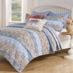 Juego de colcha Greenland Home Fashions Kressida GL-2511AMSK 3 piezas king y california king azul