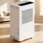 Deshumidificador Uthfy BIBRA-RCS25(Y)-N4-3 80 Pintas para Sótano y Hogar hasta 5500 pies²