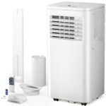 Aire acondicionado portátil 4 en 1 Antarctic Star NPL-06C/X1E 10000 BTU refrigeración deshumidificador ventilador modo s