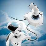 Joystick Vuelo Thrustmaster T.Flight Hotas 5 Microsoft Flight Simulator 5 ejes 16 bits 14 botones acelerador desmontable