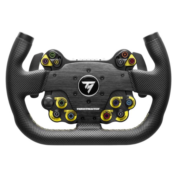 Volante Sim Racing Thrustmaster Evo Racing 31U Leather 4060490 cuero sintético 12.2 pulgadas compatible PS5 Xbox Series
