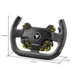 Volante Sim Racing Thrustmaster Evo Racing 31U Leather 4060490 cuero sintético 12.2 pulgadas compatible PS5 Xbox Series