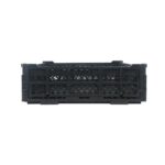 Cajones de plástico apilables plegables Cater Tek Restaurantware RWP2009B color negro paquete 10 piezas