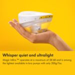 Medela Magic InBra - Extractor de leche portátil manos libres, el primer extractor de leche suave del mundo, sensación d