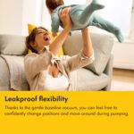 Medela Magic InBra - Extractor de leche portátil manos libres, el primer extractor de leche suave del mundo, sensación d