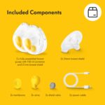 Medela Magic InBra - Extractor de leche portátil manos libres, el primer extractor de leche suave del mundo, sensación d