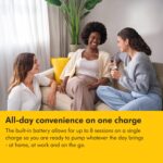 Medela Magic InBra - Extractor de leche portátil manos libres, el primer extractor de leche suave del mundo, sensación d