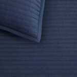 Juego de edredon Queen Tommy Hilfiger Revman International A0011026 3 piezas reversible suave diseno liso jardin y cuadr