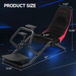 Cockpit Simulador Carreras GTPLAYER GTS06-PRO Ajustable Compatible Logitech Thrustmaster Fanatec