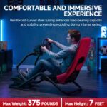 Cockpit Simulador Carreras GTPLAYER GTS06-PRO Ajustable Compatible Logitech Thrustmaster Fanatec