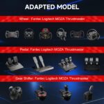 Cockpit Simulador Carreras GTPLAYER GTS06-PRO Ajustable Compatible Logitech Thrustmaster Fanatec