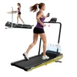 Caminadora Plegable Trygoal G DXD69B 3.5 HP inclinacion 12% automatica capacidad 204 kg bajo escritorio control remoto