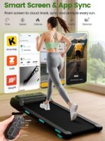 Caminadora Plegable Trygoal G DXD69B 3.5 HP inclinacion 12% automatica capacidad 204 kg bajo escritorio control remoto