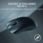 Mouse Inalámbrico Razer Viper V4 Pro RZ01-05630100-R3U1 49g Sensor Focus Pro 50K DPI Sondeo 8K HyperSpeed Wireless Gen-2