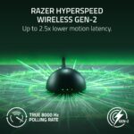 Mouse Inalámbrico Razer Viper V4 Pro RZ01-05630100-R3U1 49g Sensor Focus Pro 50K DPI Sondeo 8K HyperSpeed Wireless Gen-2