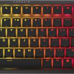 Teclado Inalámbrico Corsair Vanguard AIR 99 CH-91HA01B-NA Óptico Mecánico RGB 99% Interruptores OPX 8000 Hz Flashtap SOC