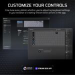 Teclado Inalámbrico Corsair Vanguard AIR 99 CH-91HA01B-NA Óptico Mecánico RGB 99% Interruptores OPX 8000 Hz Flashtap SOC
