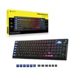 Teclado Inalámbrico Corsair Vanguard AIR 99 CH-91HA01B-NA Óptico Mecánico RGB 99% Interruptores OPX 8000 Hz Flashtap SOC