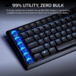 Teclado Inalámbrico Corsair Vanguard AIR 99 CH-91HA01B-NA Óptico Mecánico RGB 99% Interruptores OPX 8000 Hz Flashtap SOC