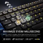 Teclado Inalámbrico Corsair Vanguard AIR 99 CH-91HA01B-NA Óptico Mecánico RGB 99% Interruptores OPX 8000 Hz Flashtap SOC