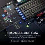 Teclado Inalámbrico Corsair Vanguard AIR 99 CH-91HA01B-NA Óptico Mecánico RGB 99% Interruptores OPX 8000 Hz Flashtap SOC