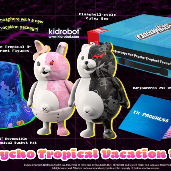 Videojuego Danganronpa 2x2 Psycho Tropical Vacation Package Edition Spike Chunsoft Nintendo Switch