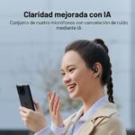Auriculares inalámbricos ASUS ROG Cetra O701 ROG CETRA OPEN WIRELESS BLK modo dual BT 2.4GHz IPX5 16h