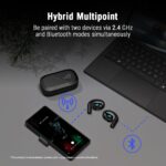 Auriculares inalámbricos ASUS ROG Cetra O701 ROG CETRA OPEN WIRELESS BLK modo dual BT 2.4GHz IPX5 16h