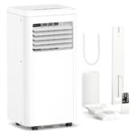 Aire acondicionado portátil Electactic NPLB2-06C/X1E 10000 BTU 4 modos frío seco ventilador sueño control remoto pantall