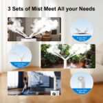 Humidificador Ultrasónico Uthfy ZB-J001 21L Boquillas Dobles 360° para 3000 Pies²