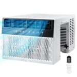 Aire acondicionado de ventana tipo U Electactic NCA-06C/X1E 10000 BTU enfría hasta 42 metros cuadrados bajo ruido modos