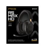 Auriculares para juegos RIG R5 Spear MAX HD Nacon 10-1689-99 con cable DAC USB-C Dolby Atmos microfono cancelacion ruido