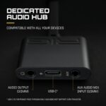Auriculares para juegos RIG R5 Spear MAX HD Nacon 10-1689-99 con cable DAC USB-C Dolby Atmos microfono cancelacion ruido