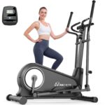 Máquina Elíptica ANCHEER AMA006033 ultrasilenciosa 550 lbs 16 niveles resistencia magnética
