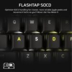 Teclado mecánico inalámbrico Corsair Vanguard 96 CH-91F901E-NA RGB 96% interruptores MLX intercambiables sondeo 8000Hz F