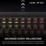 Teclado mecánico inalámbrico Corsair Vanguard 96 CH-91F901E-NA RGB 96% interruptores MLX intercambiables sondeo 8000Hz F